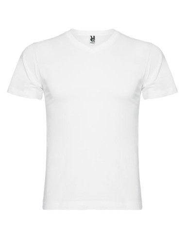 T-shirt a maniche corte con scollo a V da uomo da 155 g/m² Samoyedo