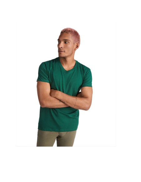 T-shirt a maniche corte con scollo a V da uomo da 155 g/m² Samoyedo