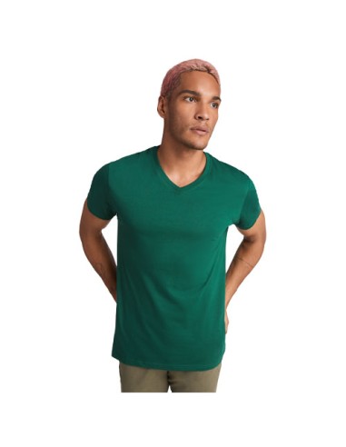 T-shirt a maniche corte con scollo a V da uomo da 155 g/m² Samoyedo