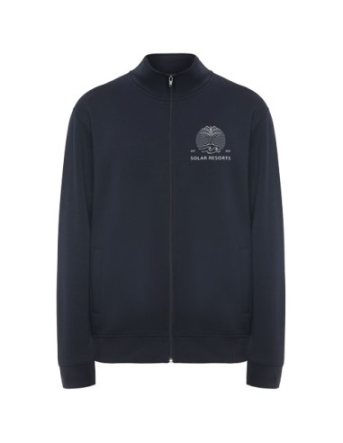 Maglione unisex con cerniera intera Ulan