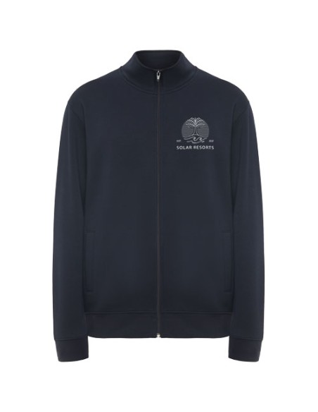 Maglione unisex con cerniera intera Ulan