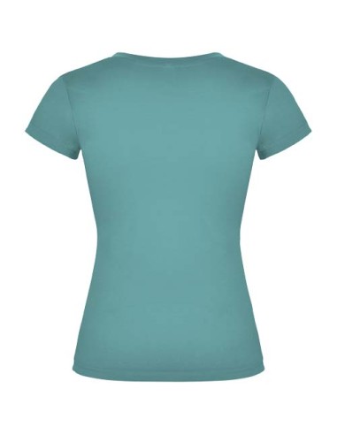 T-shirt a maniche corte con scollo a V da donna Victoria