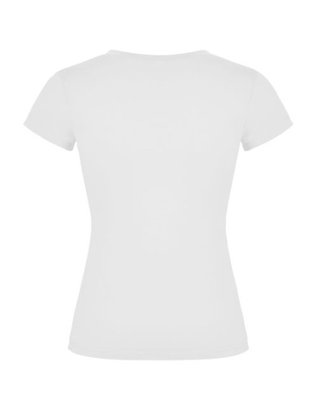 T-shirt a maniche corte con scollo a V da donna Victoria