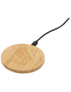 Stazione di ricarica wireless in bambù da 15 W Essence