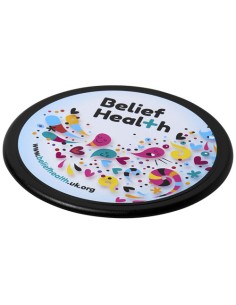 Sottobicchiere rotondo Terran con plastica riciclata al 100%