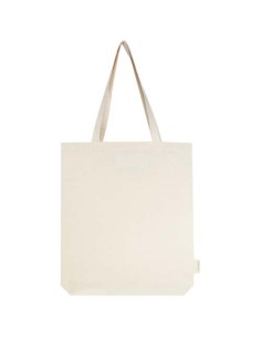 Tote bag con base ampia in tessuto biologico da 180 g/m² da 11 l Orissa