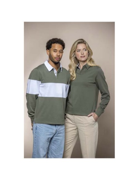 Felpa polo da rugby unisex Clyde