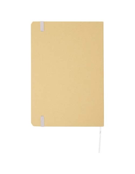 Blocco note formato A5 con copertina rigida di cartone riciclato Nelida