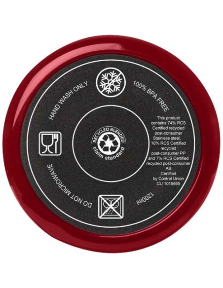 Tazza certificata RCS con cannuccia da 1200 ml Melbourne