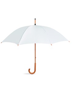 Ombrello con manico in legno