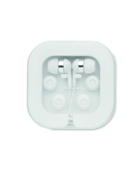 Auricolari con cover in silicon Auricolari con cover in silicon