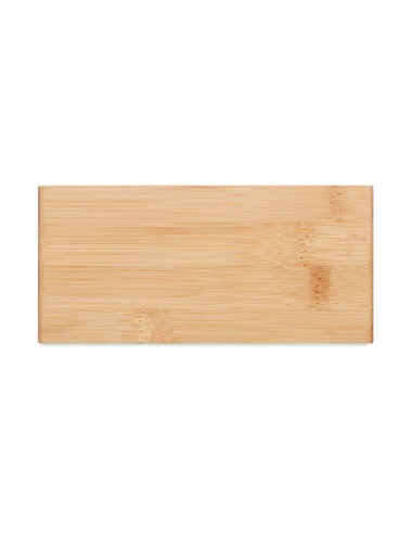 Caricatore wireless in bamboo