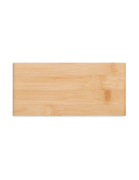 Caricatore wireless in bamboo Caricatore wireless in bamboo