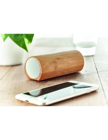 Speaker in bamboo Speaker in bamboo