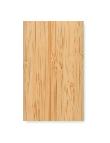 Power bank in bamboo da 4000mAh