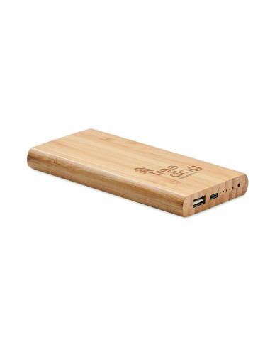 Power bank in bamboo da 6000mAh