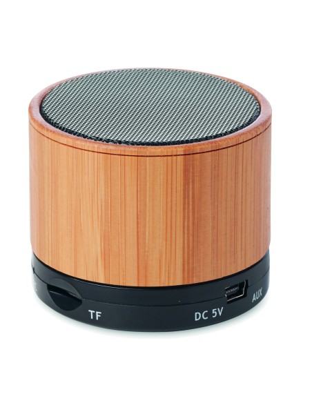 Speaker wireless in bamboo Speaker wireless in bamboo