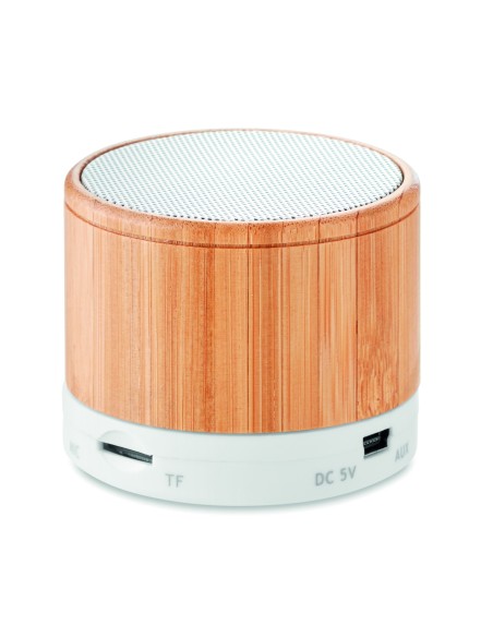 Speaker wireless in bamboo Speaker wireless in bamboo