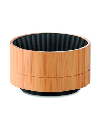 Speaker wireless in bamboo