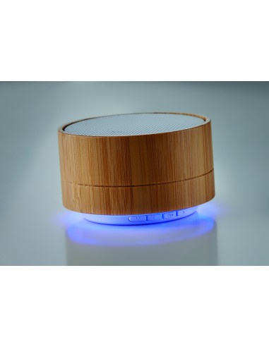 Speaker wireless in bamboo