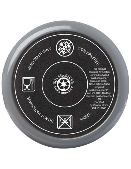 Tazza certificata RCS con cannuccia da 1200 ml Melbourne