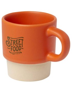 Tazza per caffè espresso impilabile con fondo in argilla da 130 ml Olympia