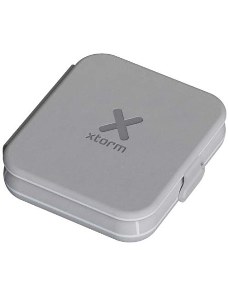 Caricabatterie da viaggio wireless 2 in 1 pieghevole da 15 W Xtorm XWF21