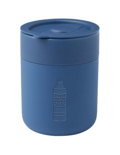 Bicchiere in ceramica con involucro in silicone e coperchio in plastica da 330 ml Java