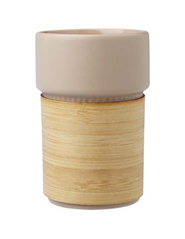 Bicchiere con custodia in bambù da 340 ml Fika