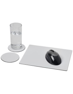 Set Brite-Mat® 2 con tappetino per mouse e sottobicchieri