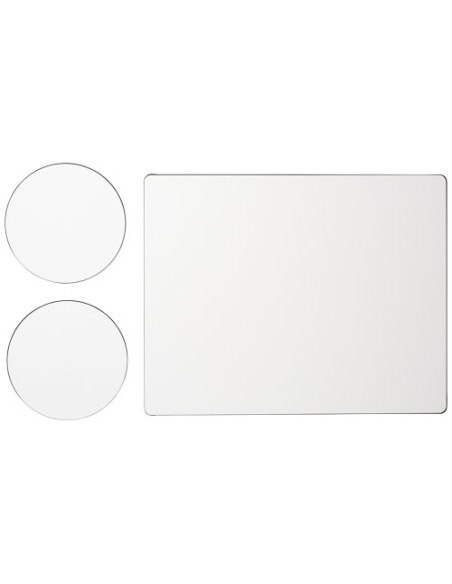 Set Brite-Mat® 2 con tappetino per mouse e sottobicchieri