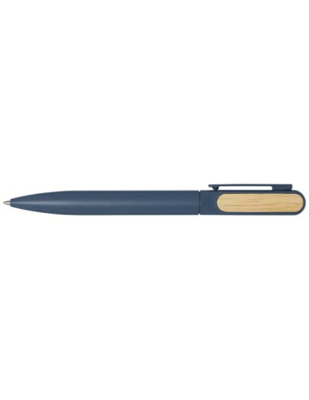 Penna a sfera in alluminio riciclato Blanca (inchiostro nero)