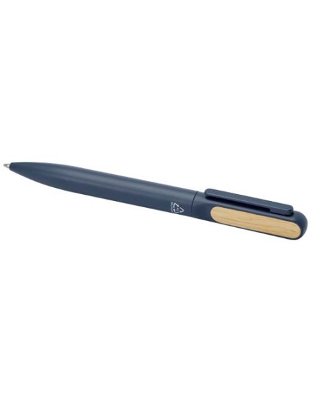 Penna a sfera in alluminio riciclato Blanca (inchiostro nero)