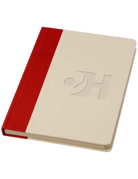 Blocco note formato A5 con copertina rigida in carta derivante dalla canna da zucchero Liliana