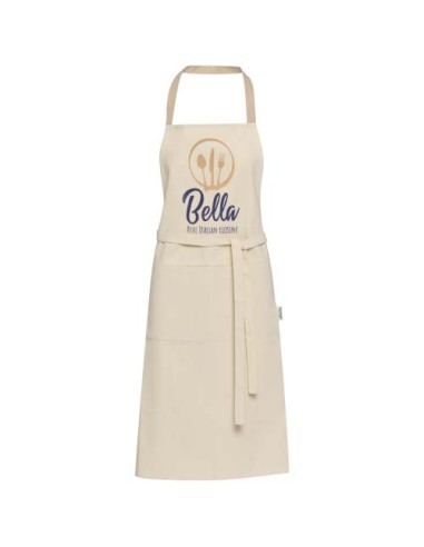 Grembiule in cotone riciclato da 200 g/m² Nia