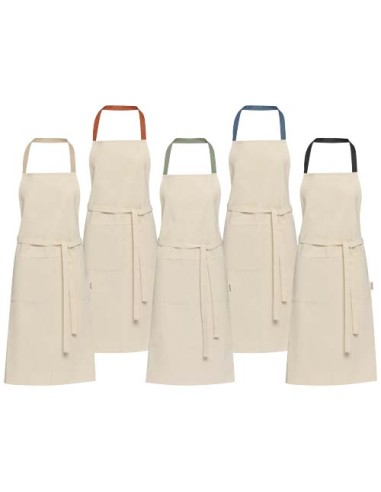 Grembiule in cotone riciclato da 200 g/m² Nia