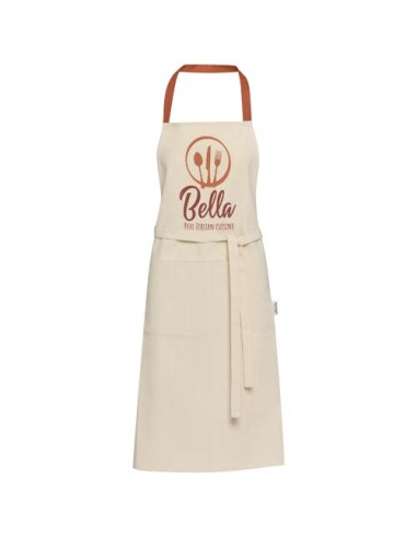 Grembiule in cotone riciclato da 200 g/m² Nia