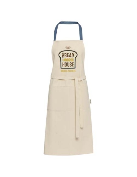 Grembiule in cotone riciclato da 200 g/m² Nia