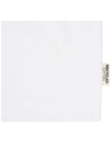 Tote bag a soffietto in cotone riciclato certificato GRS da 140 g/m² Madras - 12L