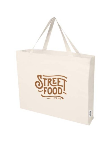 Tote bag in cotone riciclato certificato GRS da 220 g/m² Odessa 40L