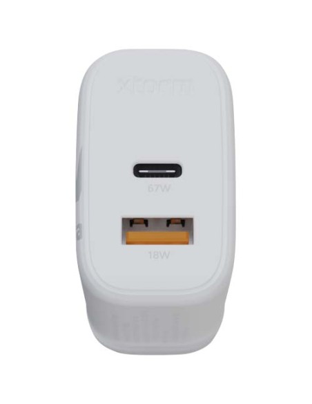 Caricabatterie da parete da 67 W con spina UK Xtorm XEC067G GaN² Ultra 