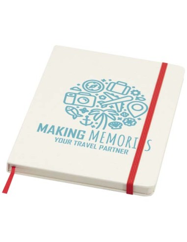 Blocco note formato A5 a righe in carta riciclata Bass