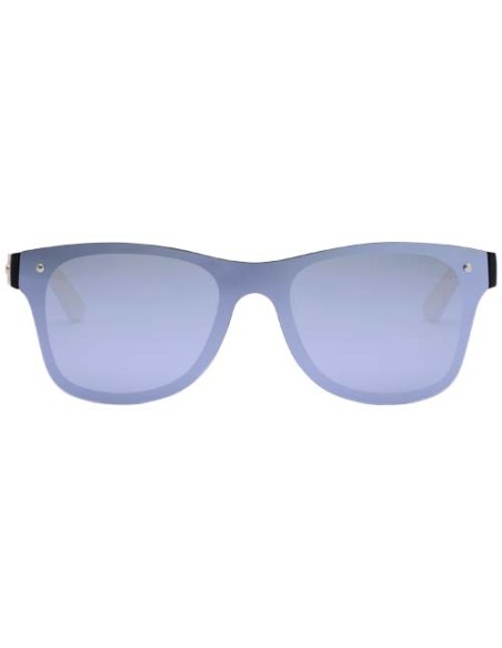 Occhiali da sole con stanghette in bambù Tan