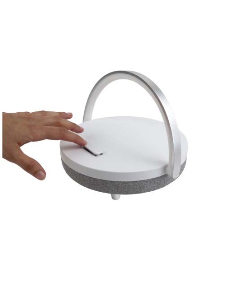 Speaker Bluetooth® 4 in 1 da 10 W con luce LED e base di ricarica wireless Prixton Speaker Bluetooth® 4 in 1 da 10 W con luce LED e base di ricarica wireless Prixton
