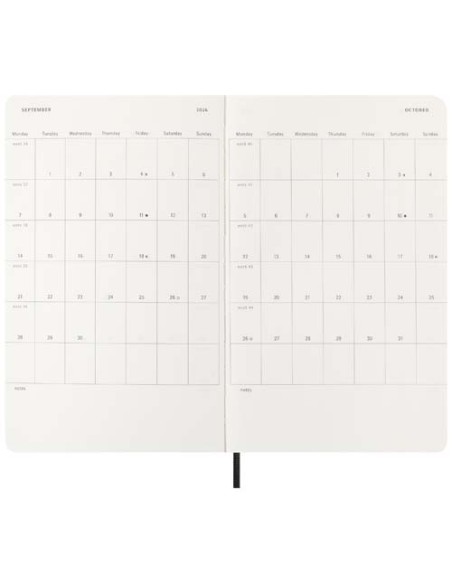 Agenda giornaliera 12 mesi con copertina morbida Moleskine
