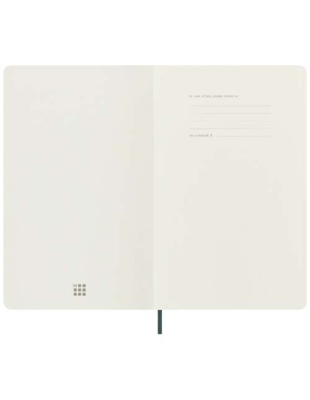 Blocco note con copertina morbida formato L - a righe Moleskine 100% VEGEA® Boa