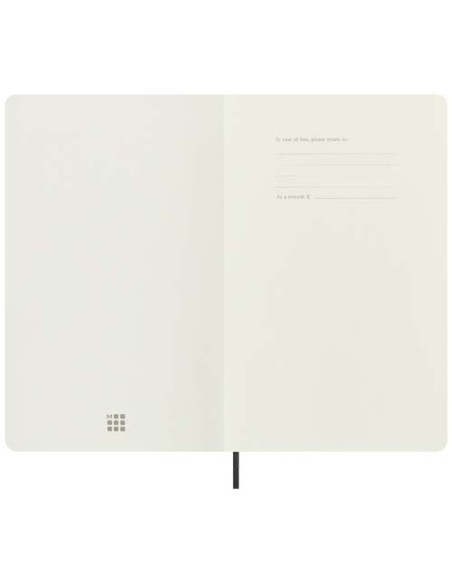 Blocco note con copertina morbida formato L - a righe Moleskine 100% VEGEA® Boa