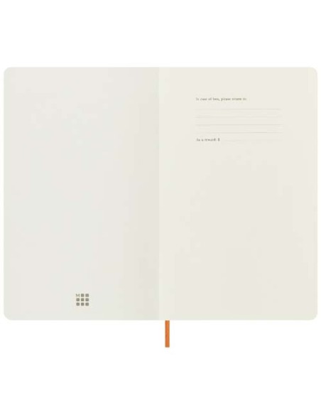 Blocco note con copertina morbida formato L - a righe Moleskine 100% VEGEA® Capri