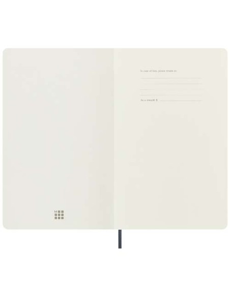 Blocco note con copertina morbida formato L - a righe Moleskine 100% VEGEA® Capri