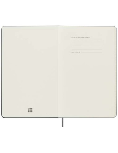 Agenda settimanale formato L con copertina rigida e senza data Moleskine